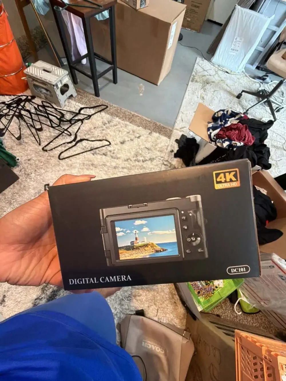 Generic 4K Ultra HD 16X Digital Zoom Point and Shoot Vlogging Camera